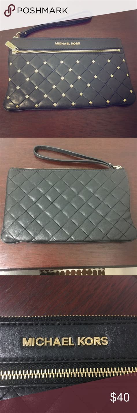 cheap michael kors wristlet|michael kors studded wristlet.